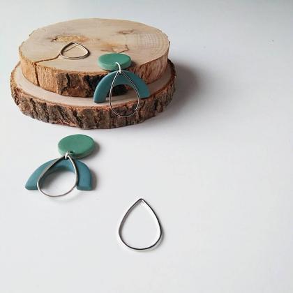 Jungle Earrings | Polymer Clay Earrings
